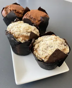 Muffin cacao naranja (Vegano)